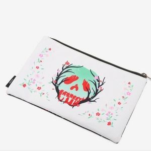 Loungefly Disney Evil Queen Poison Apple Floral Makeup Bag